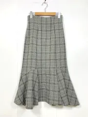 PROPORTION BODY DRESSING プロポーションボディドレッシング 121-3220011 定価12980円 サイド切り替えマーメイド スカート sizeS/グレー ■■レディース