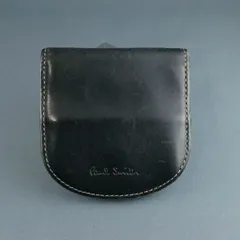 Paul Smith ポールスミス コインケース USED品 マルチストライプ ロゴ 小銭入れ 馬蹄型 ブラック X9029