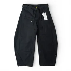sacai carhartt WIP サカイ カーハート Duck Wide Pants ダックワイドパンツ ブラック サイズ2