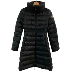 良品 MONCLER モンクレール TALHOUET ダウンコート サイズ0 ブラック レディース 古着 中古 USED