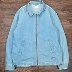 Dickies　ディッキーズ　デニム　ワークジャケット　ジップアップ　アメカジ　XLサイズ
