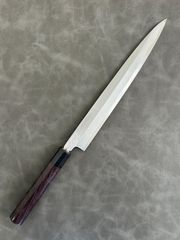 VG10 柳刃包丁 9寸 270mm 片刃 鏡面ステンレス 料理包丁 和包丁 - メルカリ