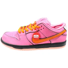 NIKE (ナイキ) ×THE POWERPUFF GIRLS SB DUNK LOW PRO QS BLOSSOM パワーパフガールズ ダンク プロ ブロッサム ローカットスニーカー ピンク US10/28cm FD2631-600
