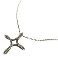 TIFFANY & Co. (ティファニー) インフィニティ クロス ネックレス ペンダント チェーン シルバー 925