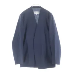 Maison Margiela (メゾンマルジェラ) 18AW カラーレス ノーカラージャケット ネイビー S50BN0357 S44330のサムネイル