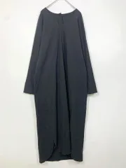 B.C STOCK Simplicite シンプリシテェ 24-040-700-7020-1-0 定価7700円 楊柳シンプル ワンピース 黒 ■■レディース