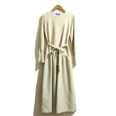 未使用 BLUE LABEL CRESTBRIDGE ブルーレーベルクレストブリッジ ハイツイストレーヨンストレッチドレス ワンピース サイズ38 ベージュ レディース 古着 中古 USED