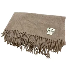 美品 Acne Studios アクネ ストゥディオズ ウール フリンジマフラー グレージュ レディース 古着 中古 USED