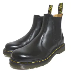 未使用 DR. MARTENS ドクターマーチン サイドゴア チェルシーブーツ ショートブーツ サイズUK7 26cm相当 ブラック メンズ 古着 中古 USED