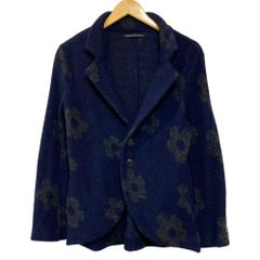 良品 HIROKO KOSHINO コシノヒロコ ショールカラー ラムレザーコンビ