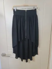 ブラック アシンメトリー スカート