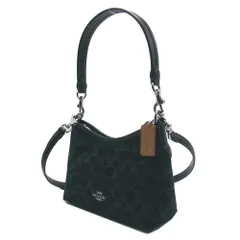 【新品】コーチ CCZ41 SV/BK (ブラック) バッグ ショルダーバッグ COACH LAUREL シグネチャー デニム スモール ショルダー バッグ 2WAY 斜め掛け アウトレット レディース