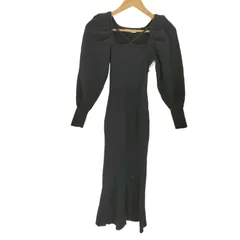 スナイデル snidel ストリング スリブニット ワンピース レディース JPN：1 