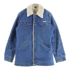 Wrangler (ラングラー) 70s VINTAGE Denim Boa Jacket デニムボアジャケット スナップボタン インディゴ