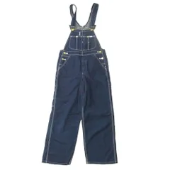 Lee リー 254 デニム オーバーオール サロペット インディゴブルー系 28×33【中古】
