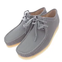 Supreme シュプリーム 25SS × Clarks クラークス Reflective Wallabee Silver リフレクティブ ワラビー シルバー シューズ グレー系 US8 /25.5cm【新古品】【未使用】【中古】
