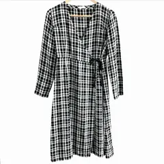 リトアニア製 fog linen work フォグリネンワーク 麻 リネン ワンピース チェック