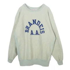 Champion チャンピオン c3-w033 2nd PATENT CREWNECK SWEATSHIRT リバースウィーブ 2ndパテントモデル クルーネック スウェット ベージュ系 XL【美品】【中古】