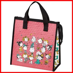 【在庫セール】スケーター(Skater) ランチバッグ 不織布 保冷 バッグ 26.5×27㎝ スヌーピー 75th アニバーサリー FBC1-A