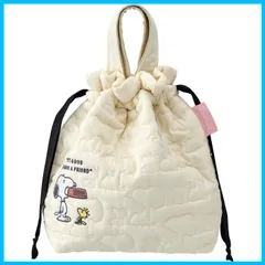 【人気商品】保冷 ランチ キルト生地 巾着 スヌーピー スケーター(Skater) KBCL9-A