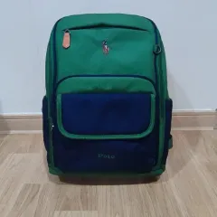 Polo Kids(ポロキッズ) 2023 新モデル グリーン/ネイビー バックパック
