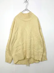 Rope Picnic ロペピクニック GDM-51110 バックスリットプルオーバー ニット セーター size38/ベージュ ◇■レディース