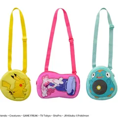 ポケットモンスター　プラチナムザッカ　ダイカットショルダーバッグ各種　ピカチュウ　ポケモン