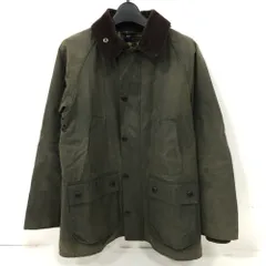07w1278★ Barbour バブアー BEDALE SL WAXED ビデイル チンストラップ オイルドジャケット カーキ 【中古品】