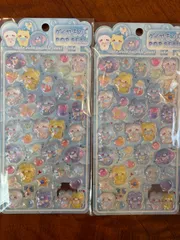 二枚セット　海外製　くまさん　立体シール