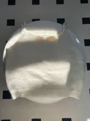 アイボリー ニット ノースリーブ (アンゴラ)