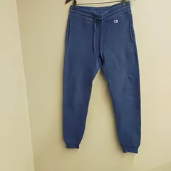 N1089 Champion チャンピオン スウェット パンツ リバースウィーブ Mサイズ ネイビー 紺 メンズ カジュアル 長ズボン ウエストゴム