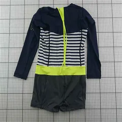 ◇ ⊂ ヘリーハンセン HELLY HANSEN HW81713 レディースラッシュガードスーツ WS ネイビー系 E  【1601150028648】