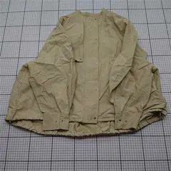 ◇ Θ アダムエロペ ADAM ET ROPÉ ベージュ系ノーカラージャケット レディース F E  【1601150029799】