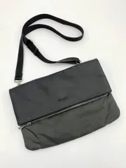 tk TAKEOKIKUCHI タケオキクチ PVC ナイロン クラッチ ショルダー バッグ 黒 ■■メンズ