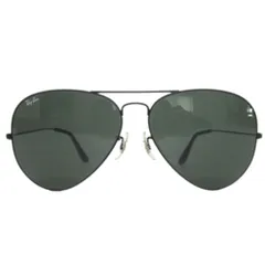 美品 Ray-ban レイバン B&L ボシュロム ヴィンテージ アビエーター ダブルブリッジ ティアドロップ サングラス 62□14 ブラック メンズ 古着 中古 USED