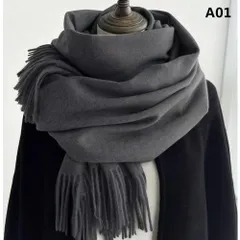 秋冬用 レディース カシミヤマフラー 新作 厚手ショール・ネックウォーマー