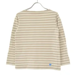 【ORCIVAL】ボーダー ボートネック バスクシャツ七分袖カットソー