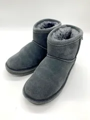 BEARPAW ベアパウ ショート丈 ムートン ブーツ size23/グレー ◆■レディース