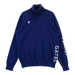 サイズ：1 PEARLY GATES パーリーゲイツ  タートルネック ニット セーター  ブルー系 [240101618882] ゴルフウェア レディース ストスト