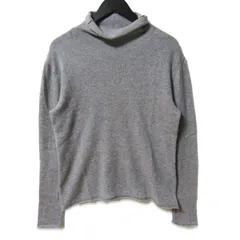 美品 GALERIE VIE ギャルリーヴィー スコットランド カシミヤ タートルネックプルオーバー 23-02-54-02203 グレー F 27112630のサムネイル