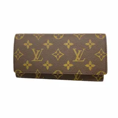 ルイ・ヴィトン(Louis Vuitton) ルイ・ヴィトン 長財布 モノグラム ポルト円3カルトクレディ M61818 ブラウンレディース