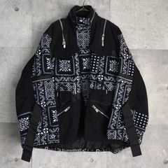 SACAI X REYN SPOONER バンダナ ダウンジャケット - メルカリ