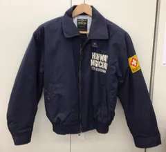 【中古・現状品】YELLOW CORN　イエローコーン　ナイロンヴィンテージライダースジャケット　サイズM　K-274