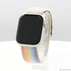 ソフマップ 〔中古品〕 Apple Watch Series 7 GPS 41mm スターライトアルミニウムケース プライドエディションスポーツループ【276】