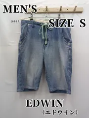 5661　EDWIN（エドウイン）　デニムハーフパンツ　S