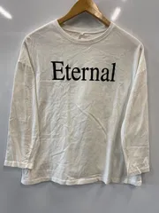 ピD83⚫︎カットソー⚫︎ロンT⚫︎綿100%⚫︎size M⚫︎白