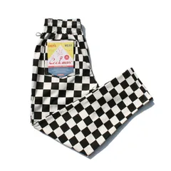 シェフパンツ Chef Pants Checker Black