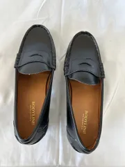 ローファー シューズ JK JC 学生 中学生 高校生 通学 制服 通勤 靴 ヒール 5cm 黒 ブラック ACSH-0052Yのサムネイル