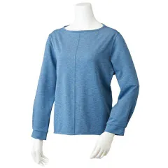 【新品】Janestyle(ジェーンスタイル) レディース・ウィメンズ リラックスクルーネックシャツ 長袖シャツ　ナイトブルー　JS750-69