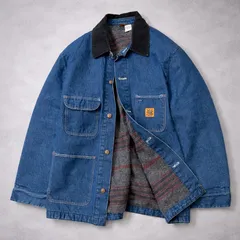 BIGBEN デニム カバーオール USA製 アメリカ製 80s ラングラー 裏ブランケット Wrangler ビッグサイズ 46 デニム ヴィンテージ ジャケット 古着